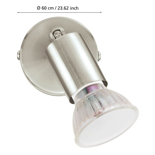 Foco de Parede e Teto com Cabeça Direcional BUZZ-LED EGLO