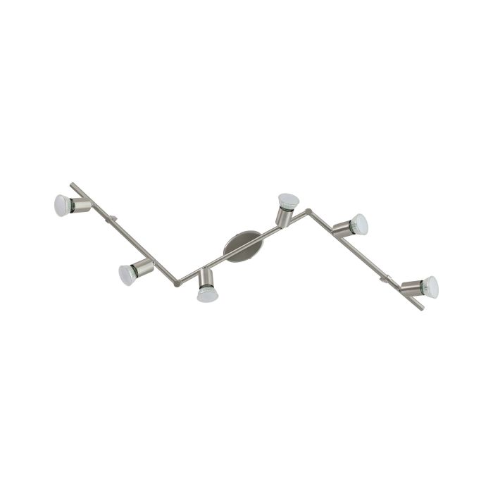 Cargue la imagen en el visor de la galería, Foco LED de Parede e Teto com 6 Cabeças Ajustáveis BUZZ-LED EGLO
