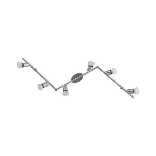 Foco LED de Parede e Teto com 6 Cabeças Ajustáveis BUZZ-LED EGLO