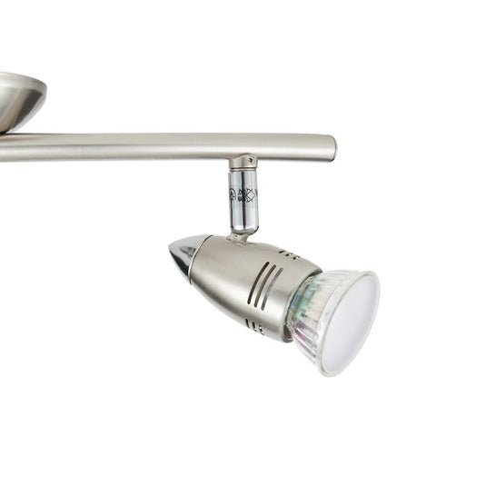 Foco LED de Parede e Teto Ajustável Níquel Fosco e Cromado MAGNUM-LED EGLO