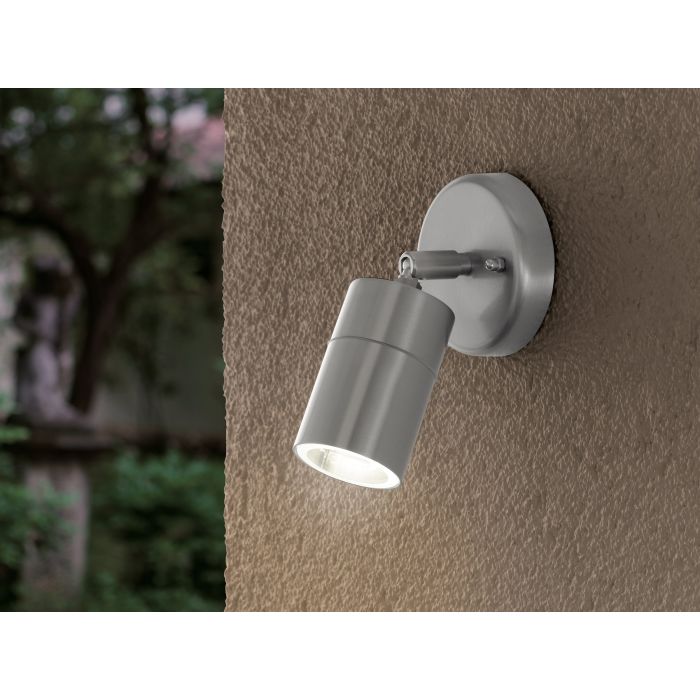 Chargez l'image dans la visionneuse de la galerie, Aplique de Parede para Exterior com LED e Aço Inoxidável STOCKHOLM 1 EGLO

