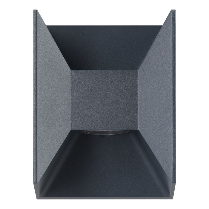 Load image into Gallery viewer, Aplique de Parede Exterior com LED e Alumínio Fundido Preto MORINO EGLO
