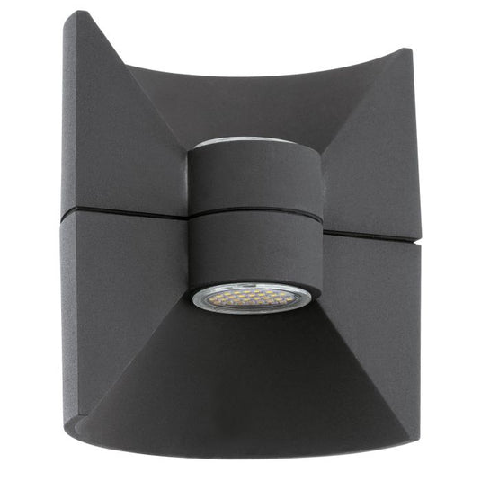 Aplique de Parede para Exterior LED Antracite REDONDO EGLO