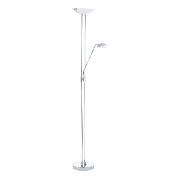 Cargue la imagen en el visor de la galería, Candeeiro de pé LED com luz de leitura flexível BAYA EGLO
