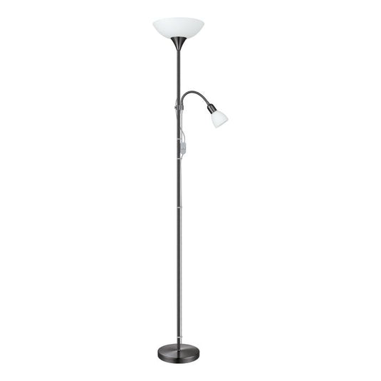 Candeeiro de Pé UP 2 EGLO com Luz de Leitura e Iluminação Indireta