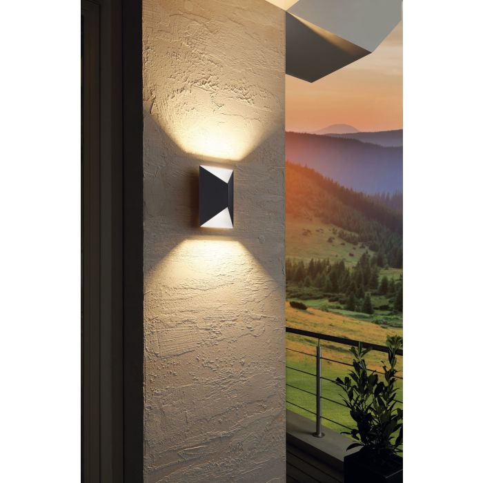 Load image into Gallery viewer, Aplique de Parede Exterior com LED Branco Quente PREDAZZO EGLO
