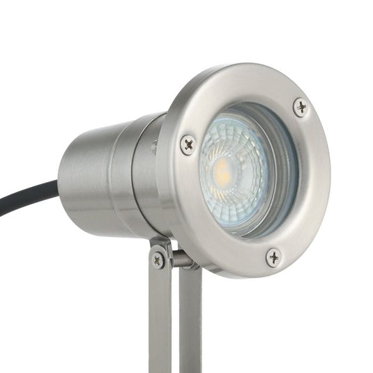 Projetor exterior de aço inoxidável com luz LED NEMA EGLO