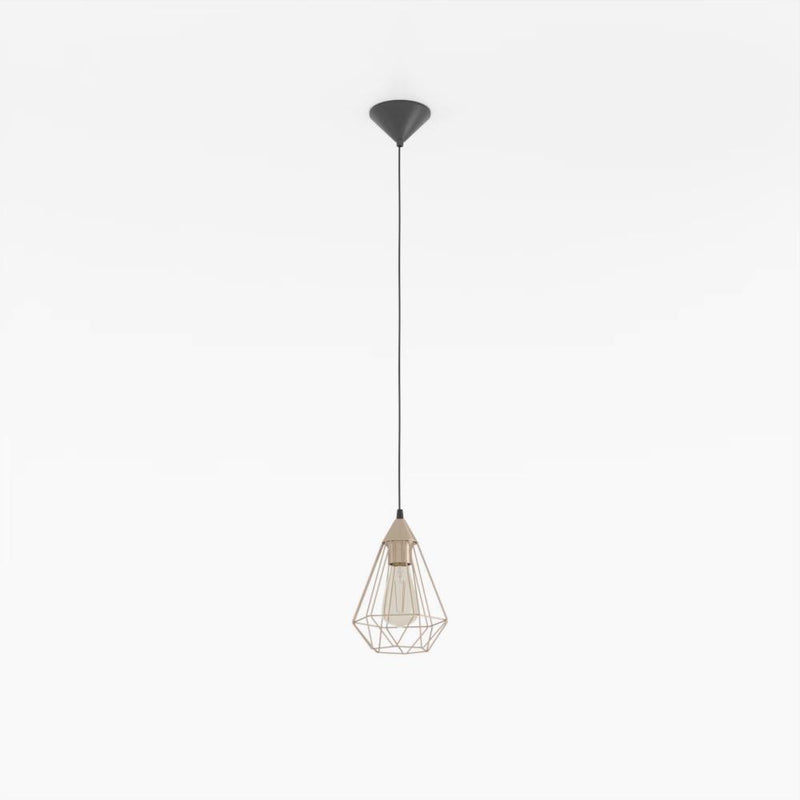 Load image into Gallery viewer, Candeeiro de Teto Suspenso TARBES com Abajur em Arame Cobre
