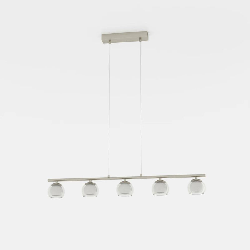Load image into Gallery viewer, Candeeiro de Teto Suspenso ROMAGNESE LED com 5 Esferas de Vidro

