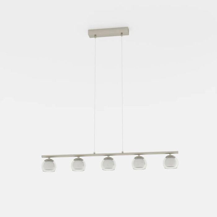 Load image into Gallery viewer, Candeeiro de Teto Suspenso ROMAGNESE LED com 5 Esferas de Vidro
