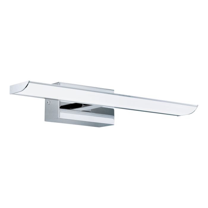 Cargue la imagen en el visor de la galería, Aplique Casa de Banho LED em Metal Cromado e Plástico Branco TABIANO EGLO

