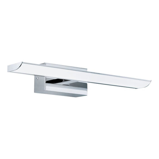 Aplique Casa de Banho LED em Metal Cromado e Plástico Branco TABIANO EGLO