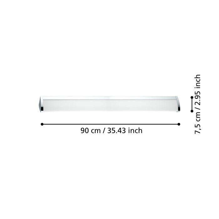 Load image into Gallery viewer, Plafon LED com Perfil Triangular 90 cm GITA 2 EGLO
