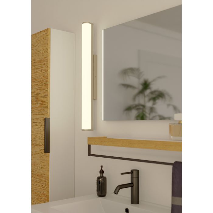 Load image into Gallery viewer, Aplique de Parede LED com Tubo de Vidro Branco 60 cm CALNOVA EGLO
