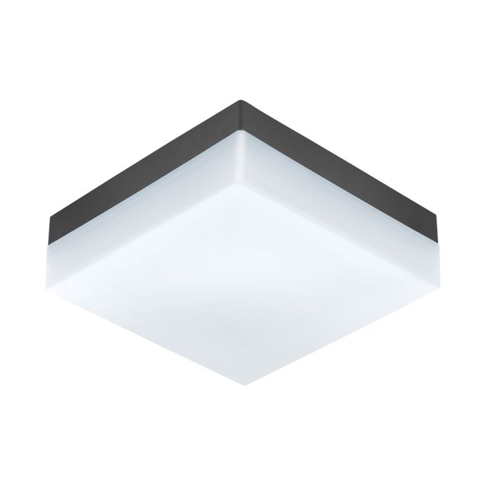 Load image into Gallery viewer, Plafon de Teto e Parede para Exterior Plástico Antracite SONELLA EGLO

