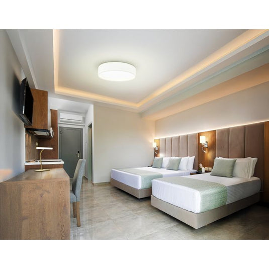 Candeeiro de Mesa LED com Pescoço Flexível Latão Escovado RICCIONE EGLO