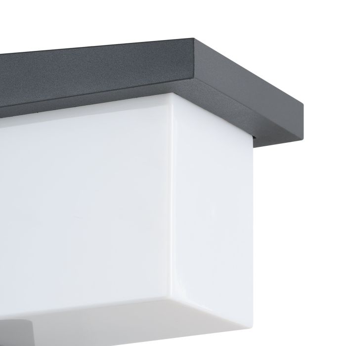 Load image into Gallery viewer, Aplique de Parede Exterior LED em Alumínio Fundido Antracite DESELLA 1 EGLO
