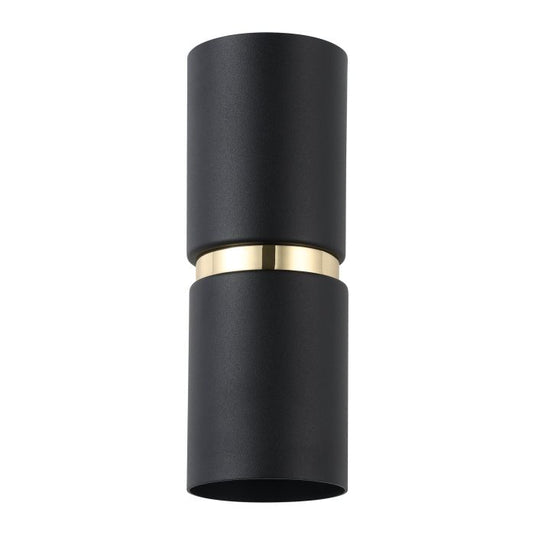 Aplique de Parede LED Preto e Dourado PASSA EGLO