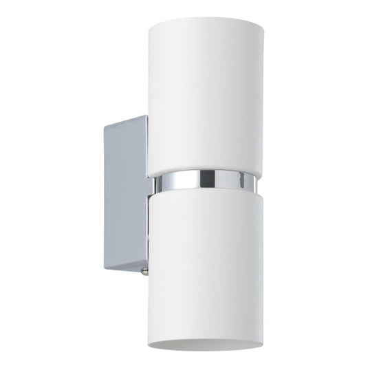 Aplique de Parede LED Branco com Suporte Cromado PASSA EGLO