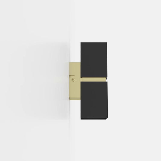 Aplique de Parede LED Preto e Dourado PASSA EGLO