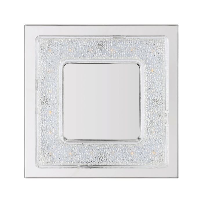 Carregue imagem no visualizador da galeriaPlafon LED com Cristais Granulados e Metal Cromado FRADELO EGLO
