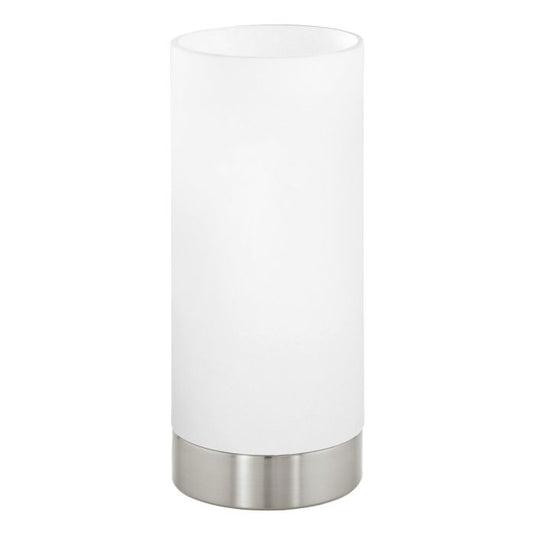 Candeeiro de Mesa com Vidro Branco Satinado DAMASCO 1 EGLO