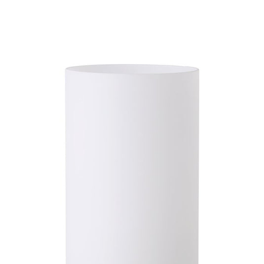 Candeeiro de Mesa com Vidro Acetinado Branco e Base Cromada DAMASCO 1 EGLO