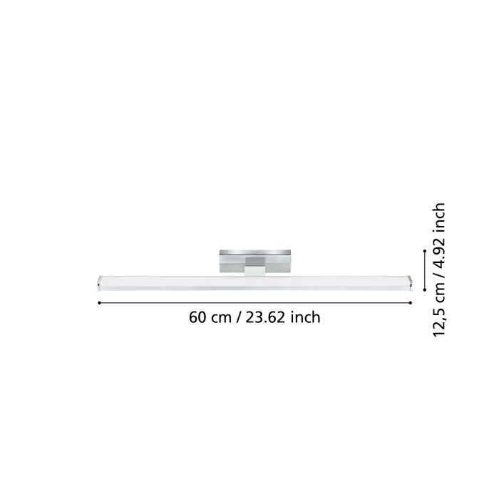 Cargue la imagen en el visor de la galería, Aplique para Casa de Banho com LED e Acabamento Cromado PANDELLA 1 EGLO
