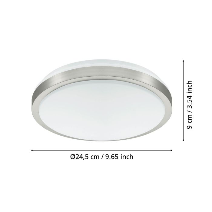 Cargue la imagen en el visor de la galería, Plafon LED COMPETA 1 EGLO
