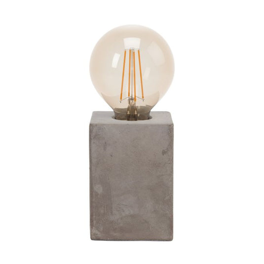 Candeeiro de Mesa com Base em Betão Cinzento PRESTWICK EGLO