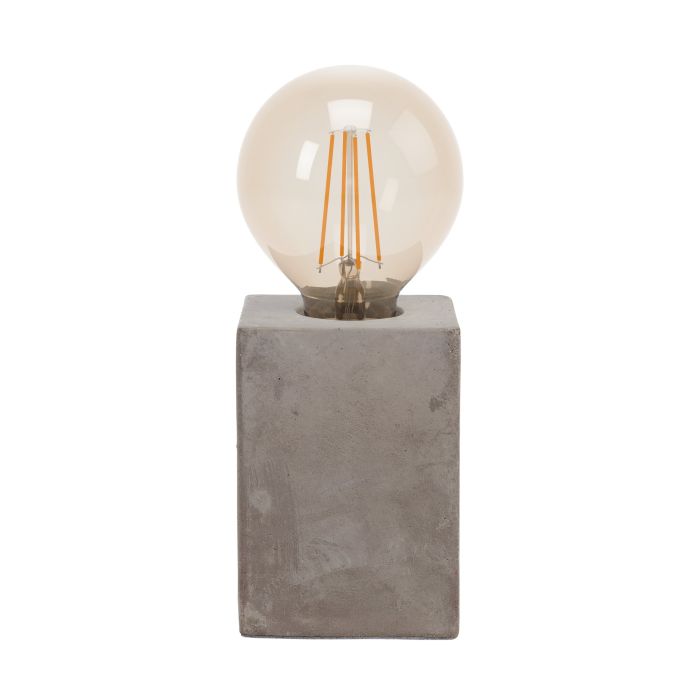 Carregue imagem no visualizador da galeriaCandeeiro de Mesa com Base em Betão Cinzento PRESTWICK EGLO
