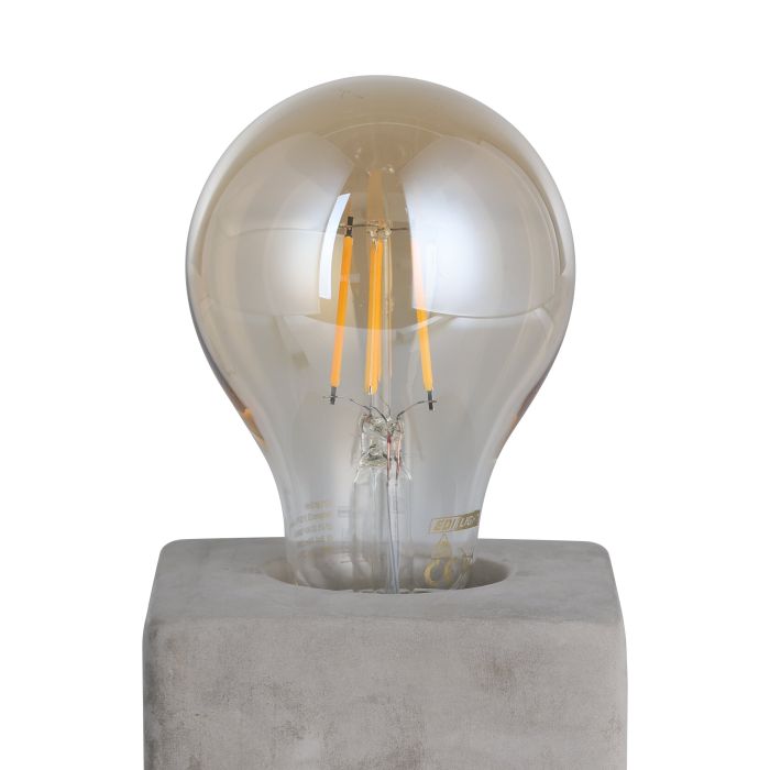 Carregue imagem no visualizador da galeriaCandeeiro de Mesa com Base em Betão Cinzento PRESTWICK EGLO
