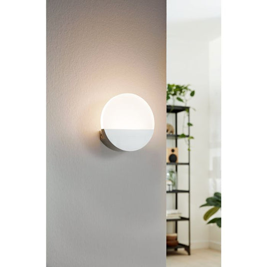 Aplique de Parede LED em Alumínio Branco METRASS 1 EGLO