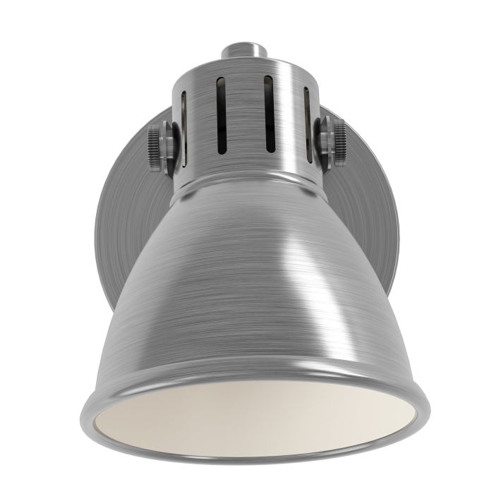 Cargue la imagen en el visor de la galería, Foco LED de Parede e Teto com Suporte Metálico Níquel SERAS EGLO
