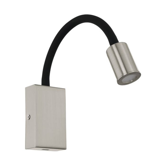 Aplique de Parede LED com Porta USB e Pescoço Ajustável TAZZOLI EGLO