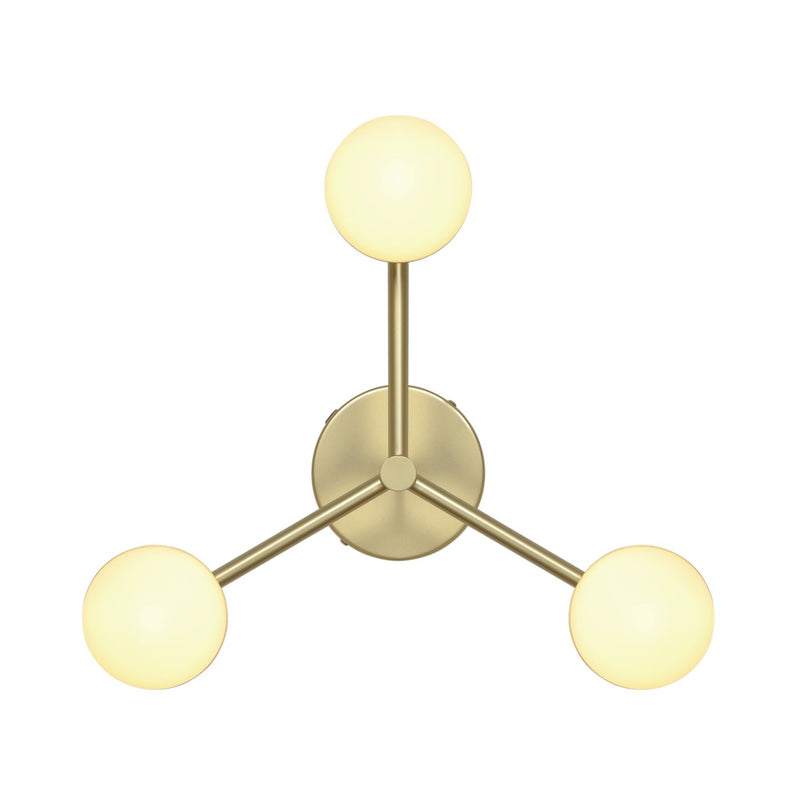 Carregue imagem no visualizador da galeriaCandeeiro de Teto Contina Latão Escovado NORDLUX
