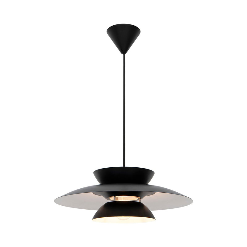 Carregue imagem no visualizador da galeriaCandeeiro Suspenso Preto Carmen 45 NORDLUX
