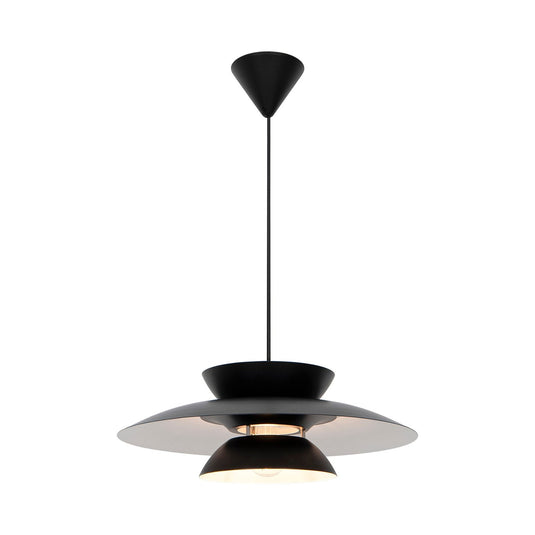 Candeeiro Suspenso Preto Carmen 45 NORDLUX
