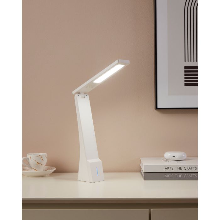 Carregue imagem no visualizador da galeriaCandeeiro de Mesa LED com Cabeça Ajustável LA SECA EGLO
