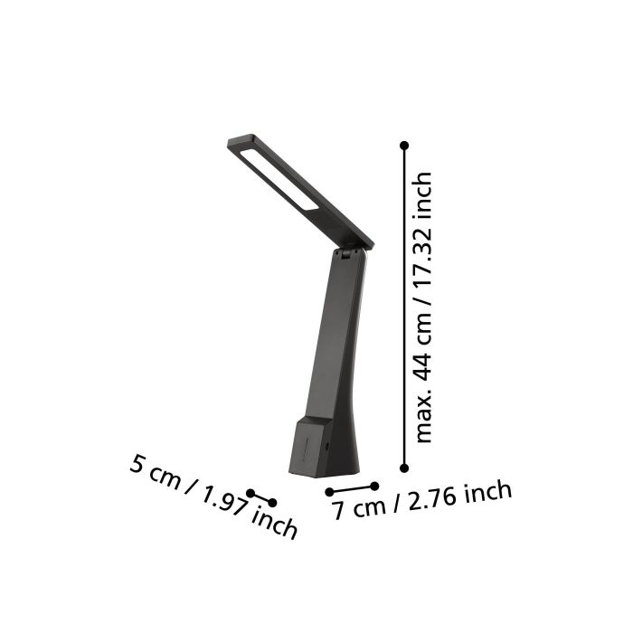 Load image into Gallery viewer, Candeeiro de Mesa LED com Cabeça Ajustável LA SECA EGLO

