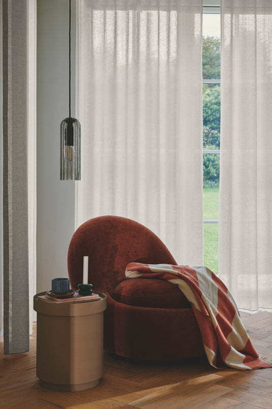 Pendente com Vidro Flutuado Fumado Miella NORDLUX