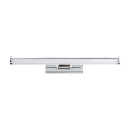 Aplique de Parede LED com Painel Branco e Metal Cromado VADUMI EGLO