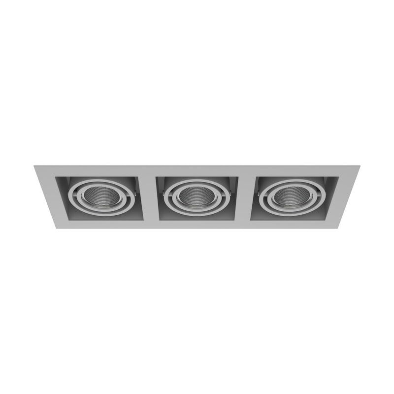 Carregue imagem no visualizador da galeriaLuminária de Encastrar com Aba de Remate e Luz Orientável Tromilux
