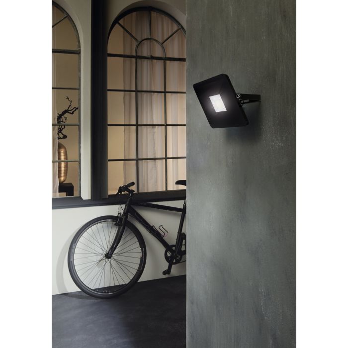 Load image into Gallery viewer, Projetor de Exterior Preto com LED Branco Neutro FAEDO 3 EGLO

