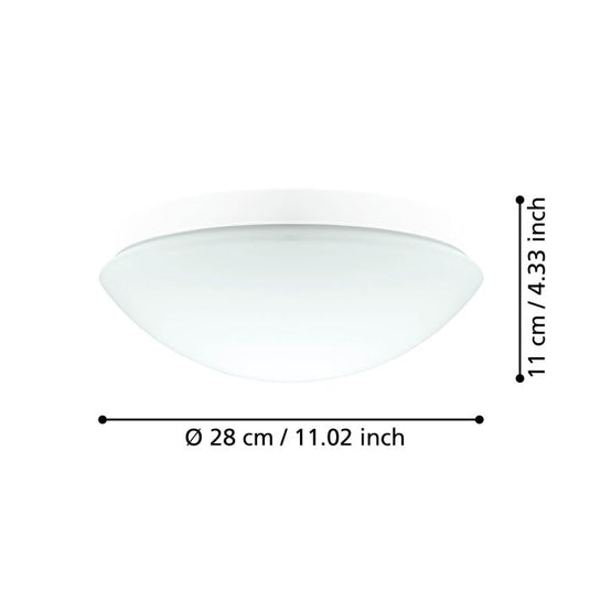 Candeeiro de teto LED com sensor de movimento BARI-M EGLO