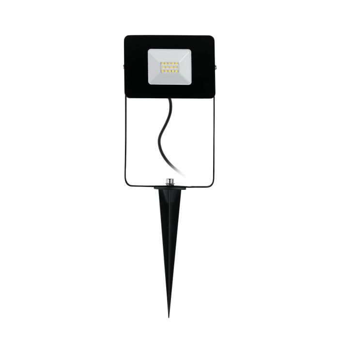 Cargue la imagen en el visor de la galería, Projetor exterior LED em alumínio preto FAEDO 4 EGLO

