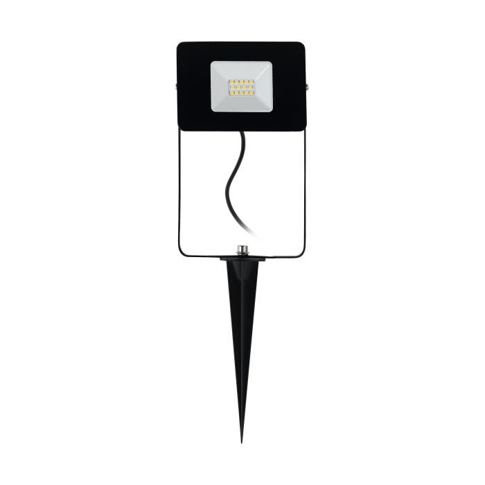 Cargue la imagen en el visor de la galería, Projetor exterior LED em alumínio preto FAEDO 4 EGLO
