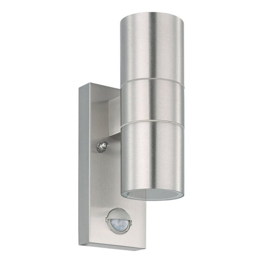 Aplique LED Exterior em Aço Inoxidável com Sensor RIGA 5 EGLO