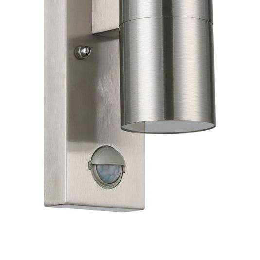 Aplique LED Exterior em Aço Inoxidável com Sensor RIGA 5 EGLO