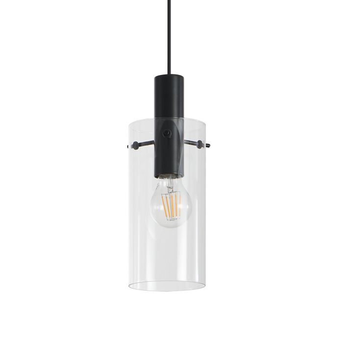Chargez l'image dans la visionneuse de la galerie, Candeeiro de teto suspenso com vidro transparente MONTEFINO EGLO
